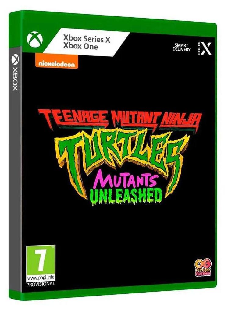 Xbox Games Smart Delivery Teenage Mutant Ninja Turtles: Mutants Unleashed Durchsichtig Durchsichtig One Size