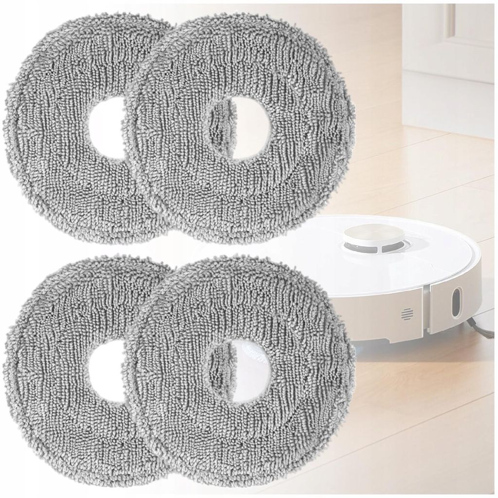 4 x MOPS TÜCHER WISCHPADS für DREAME L10S PRO L10 L20 ULTRA PRIME X40