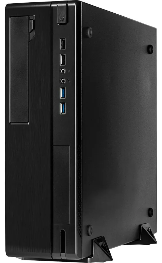 Boîtier PC Inter-Tech IT-502 Desktop Noir idéal pour Bureautique Pro