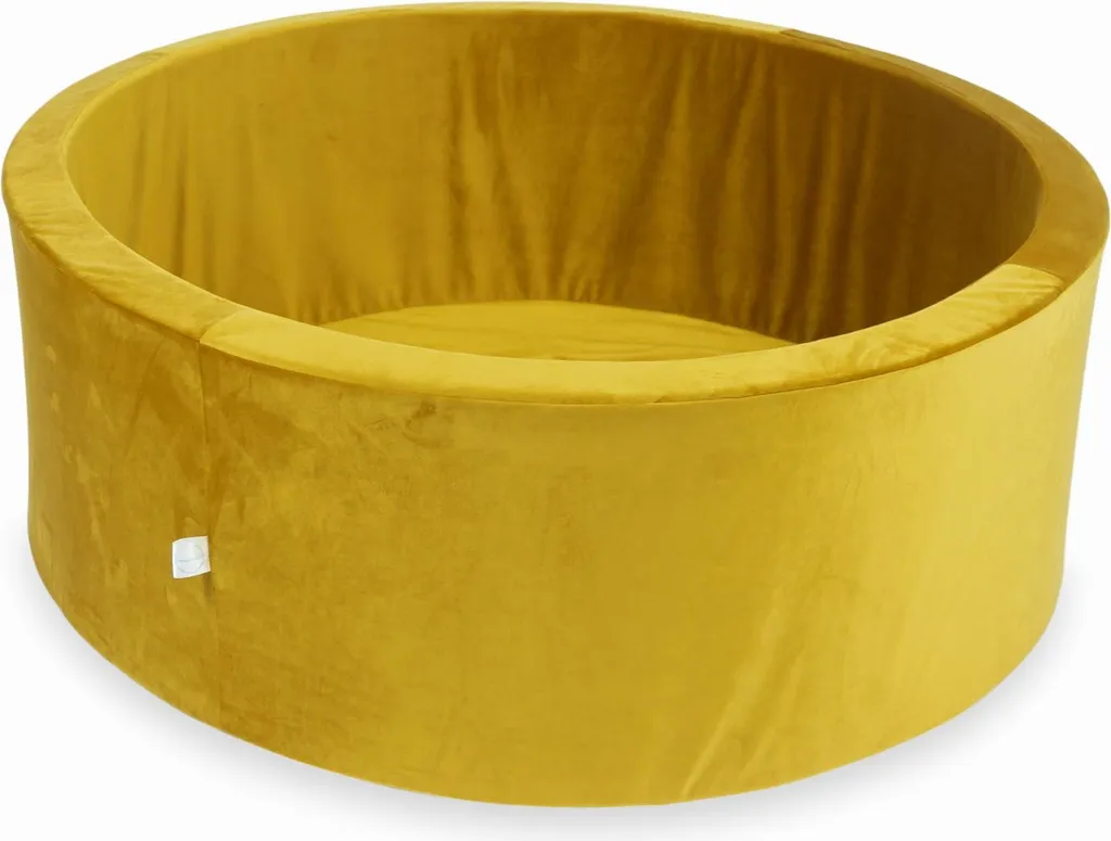 Bassin de séchage 110x40 Velvet Gold - Espace de jeu souple et sûr
