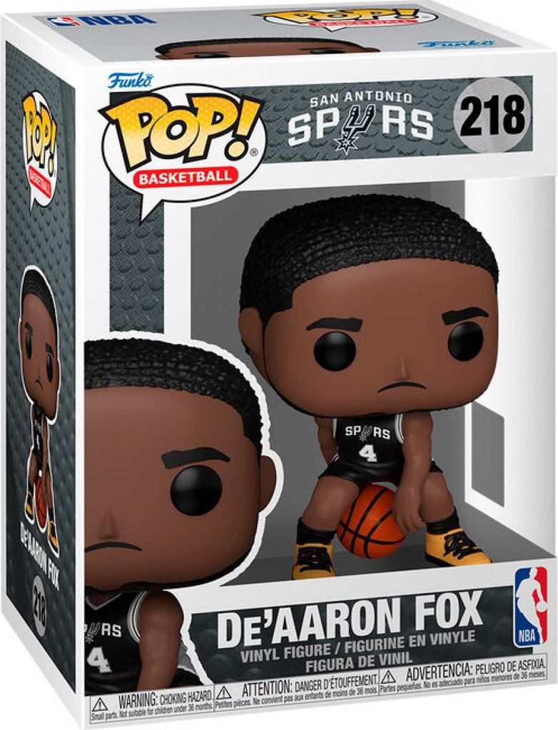POP figure NBA San Antonio Spurs De'Aaron Fox #218