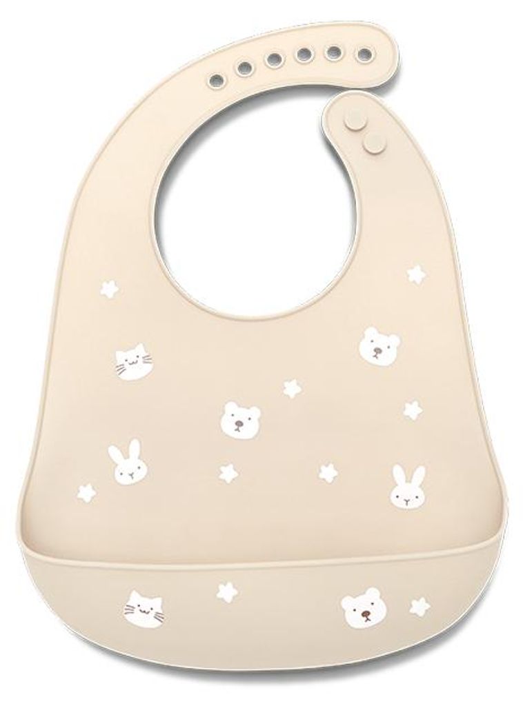 Lorelli Silicone Bib – Silikon-Lätzchen 6+ Monate, mit Produktbild 