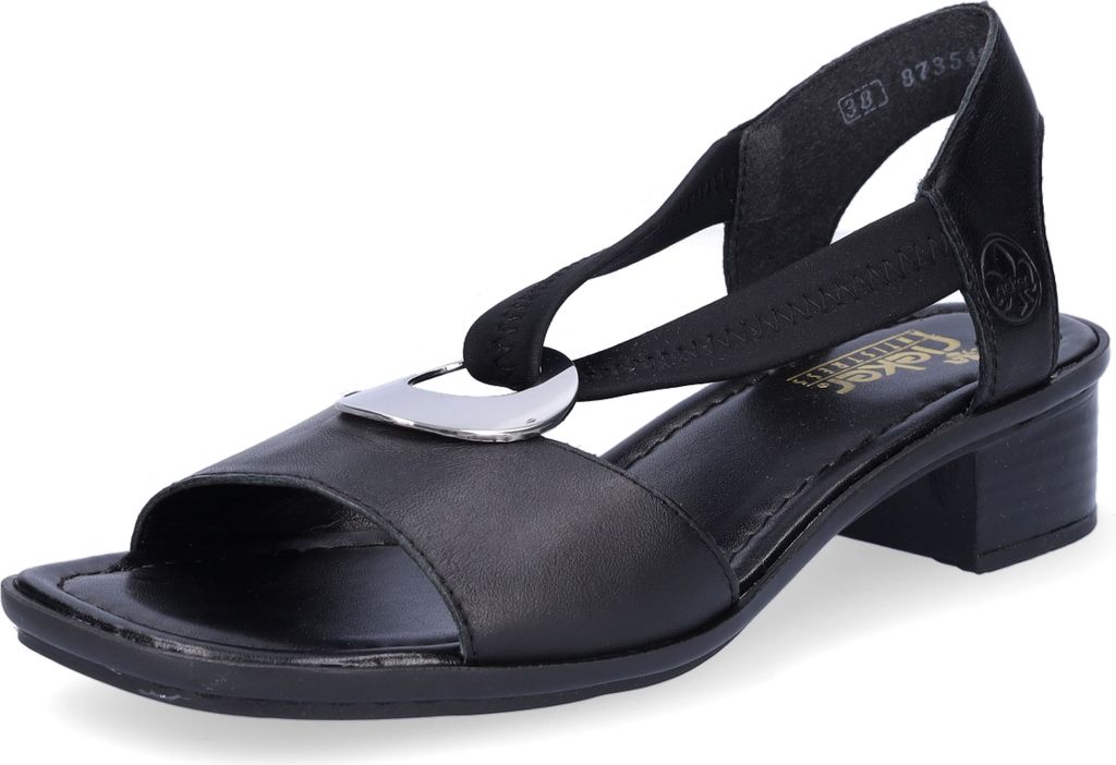 Rieker sandalen, zwart Productafbeelding 