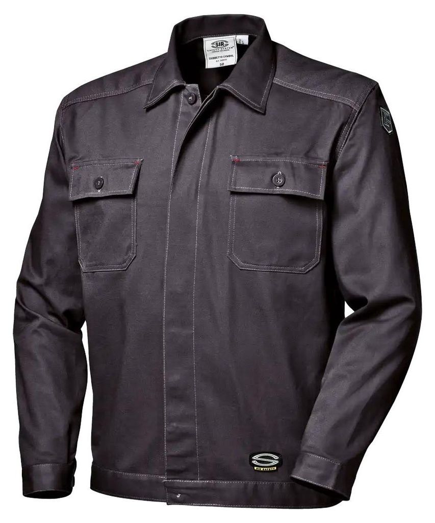 Sir Safety SYMBOL Arbeitsjacke aus 100% Massaua Baumwolle mit Dreifachnähten, 2XL, ANTHRACITE