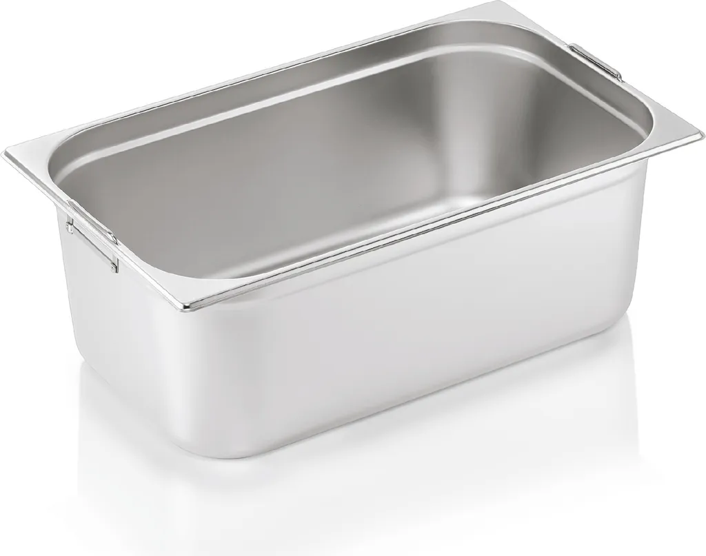 Bac GN 1/1 Inox 200 mm GN Core : Manipulation Facile sans Brûlure
