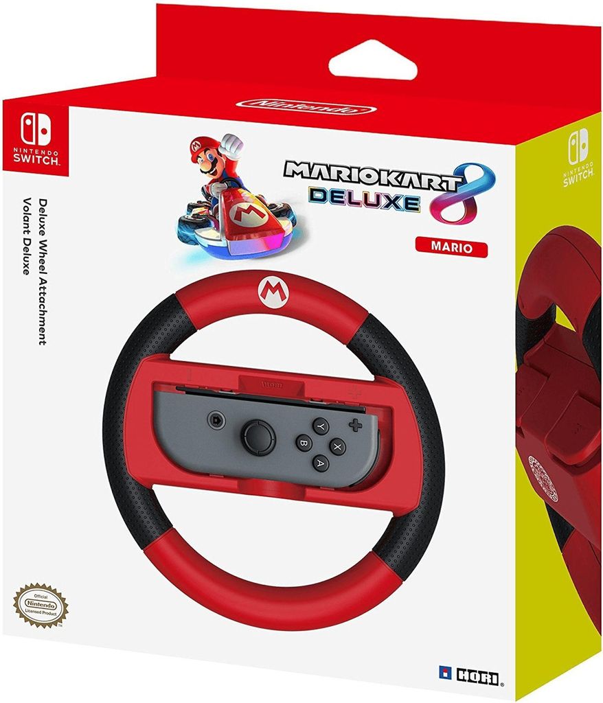 Hori Mario Kart 8 Deluxe Racing Wheel Mario, Nintendo Switch Rennrad