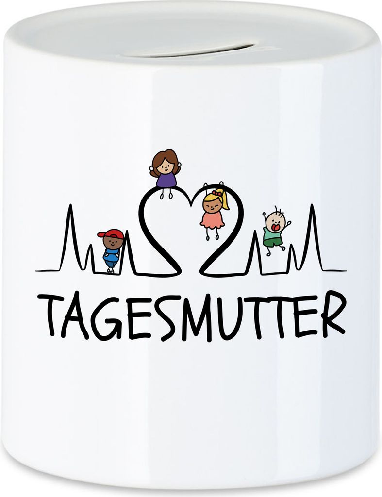 Tagesmutter Spardose Kinder Abschiedsgeschenk Erzieherin Tagesmutter Kindergarten