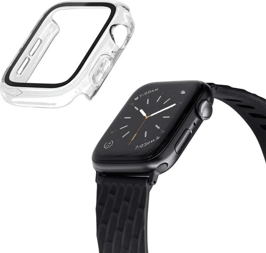 LAUT SHIELD Apple Watch 44mm Case | Protezione Vetro per Sport