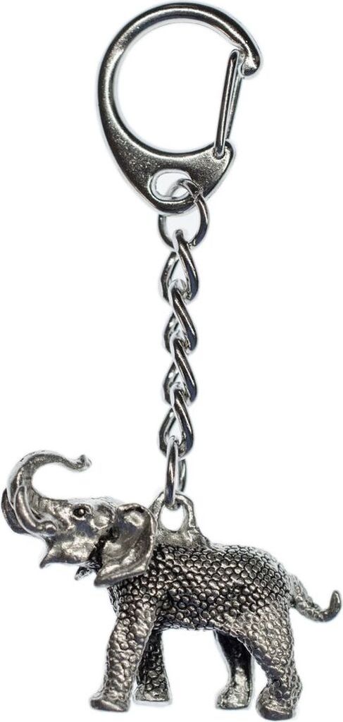 Elefant Schlüsselanhänger Miniblings Anhänger Schlüsselring Elefanten Zoo silber