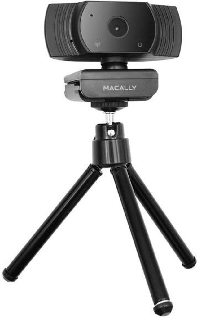 Macally MZOOMCAM, USB-A Full HD 1080p Webcam, schwarz Produktbild 