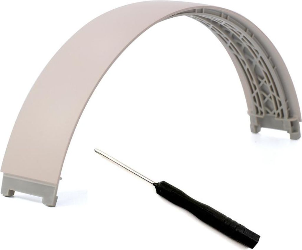 INF Ersatz-Kopfbügel für Beats Studio Pro mit Schraubendreher - Reparaturset Beige