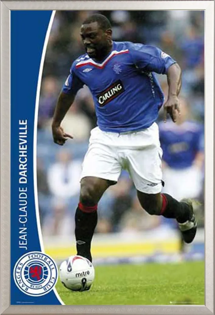 Poster Rangers Darcheville Cornice Alluminio Shinsuke® | Edizione Collezione