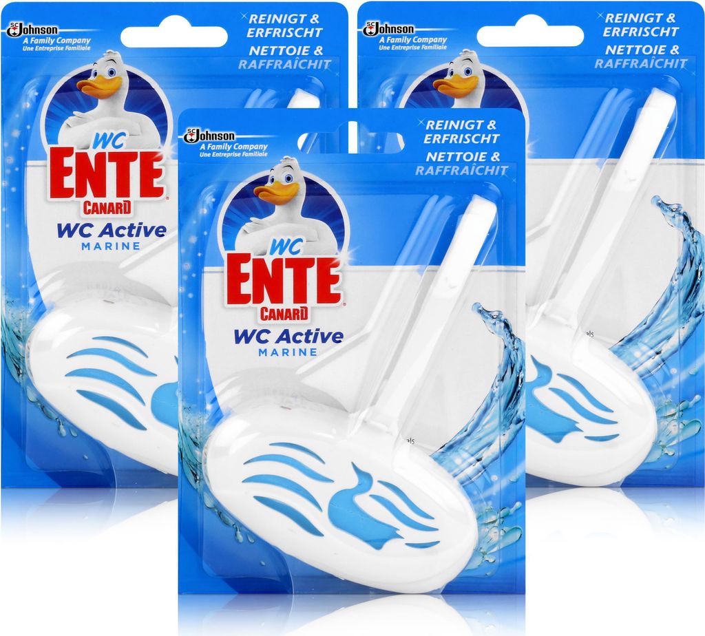 WC Ente WC Active Einhänger Marine 40g WC-Frische (3er Pack)