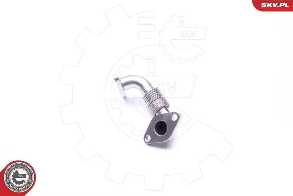 Tuyau AGR 14SKV702 Léger 0,37kg pour VW POLO 9N - Résistance Thermique