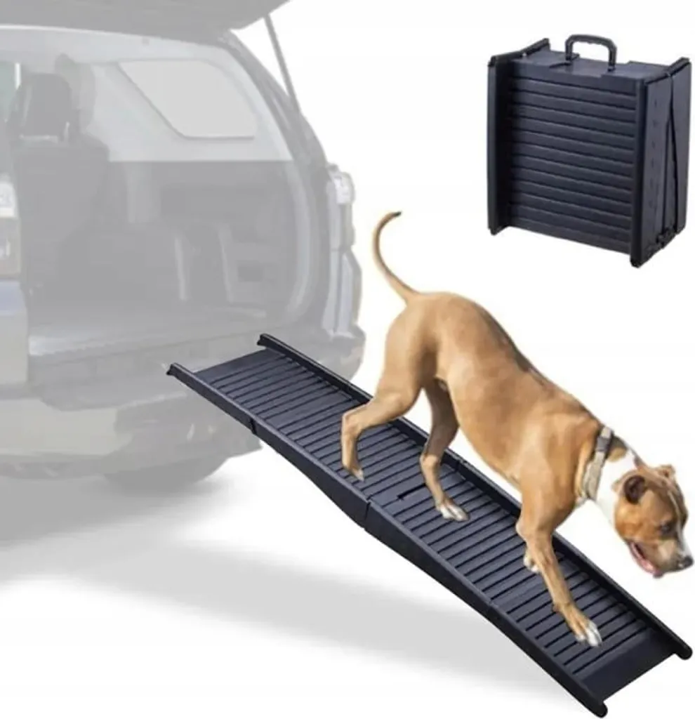 EDIBAZZAR Rampa per Cani Economica e Robusta per l'Auto di Famiglia
