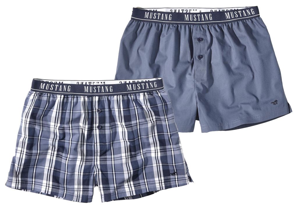 MUSTANG Freddy Herren Unterhose Boxershorts Unterwäsche Produktbild 