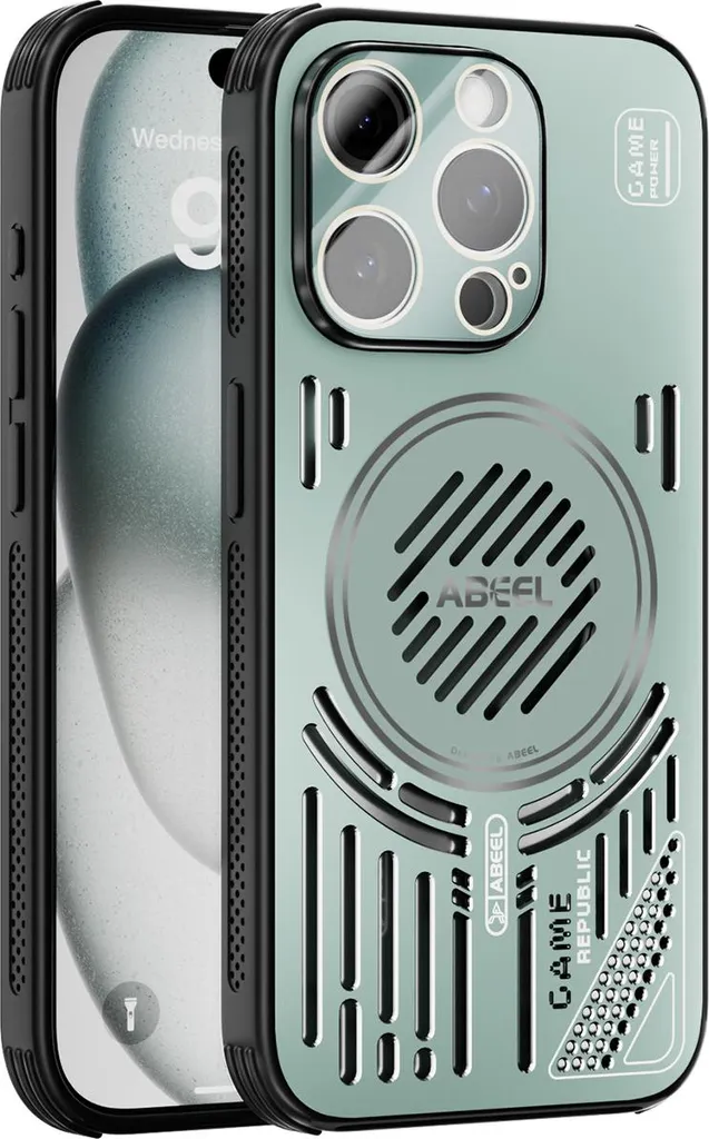 Cover Raffreddamento iPhone 14 Pro MagSafe Alluminio Antiurto