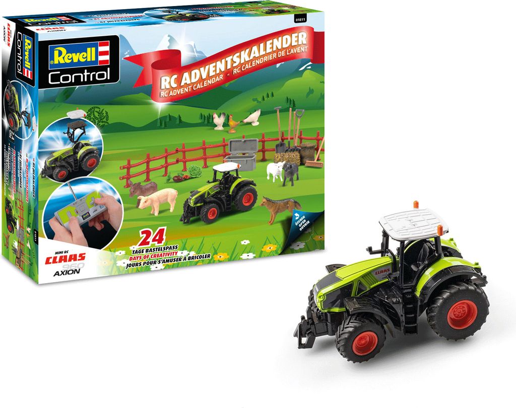 Kalendarz adwentowy RC ciągnika Claas Axion 960 Zdjęcie produktu 
