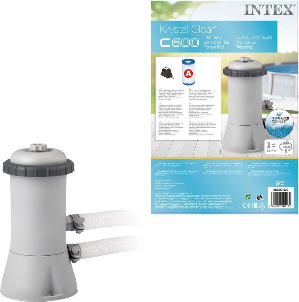 Intex Kartuschenfilterpumpe 2271 L/h 28604GS Produktbild 14