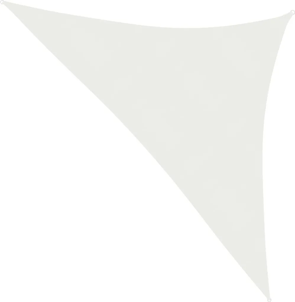 Vela Ombreggiante Bianca HDPE 2,5x2,5x3,5 m - Stile e Freschezza