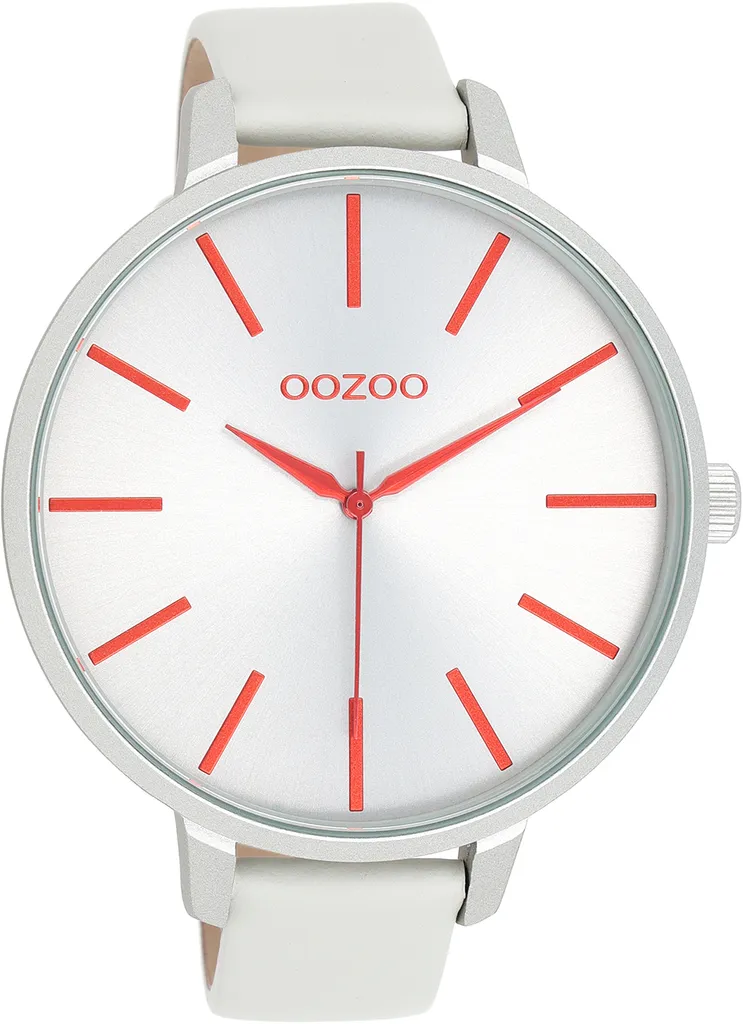 Oozoo Orologio Donna Grigio UOC11160 - Pelle Vera e Design Minimalista