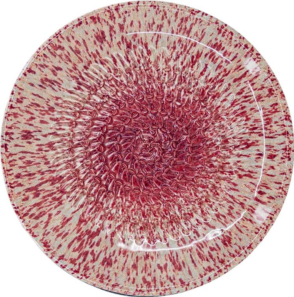 Keramische Rasp rosa 12cm Handbemalt Produktbild 