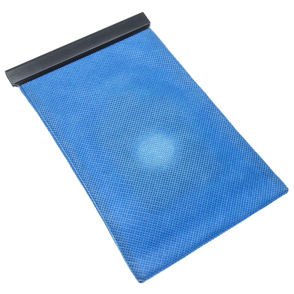 vhbw 2x Staubbeutel kompatibel mit Bosch arriva BSG 1511RU, arriva BSG 1500RU, arriva BSG 1600RU, arriva BSG1400RU Staubsauger - 27,7cm x 18cm Blau