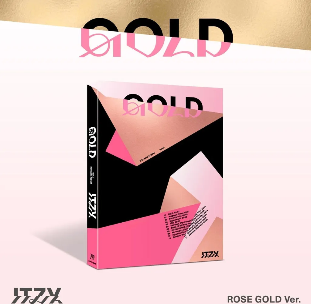 Bracelet rigide ajustable GOLD ROSE GOLD Ver en métal précieux doré
