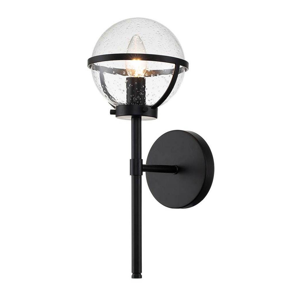 Hollis Wandleuchte schwarz Hinkley HK-HOLLIS1-C-BK-BATH