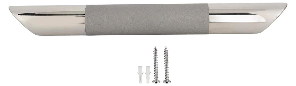 Haltegriff für Badewanne, Edelstahl 304, universelle Passform, rutschfeste Duschsicherheitsstange, Fußstütze für Badezimmer, 29 cm