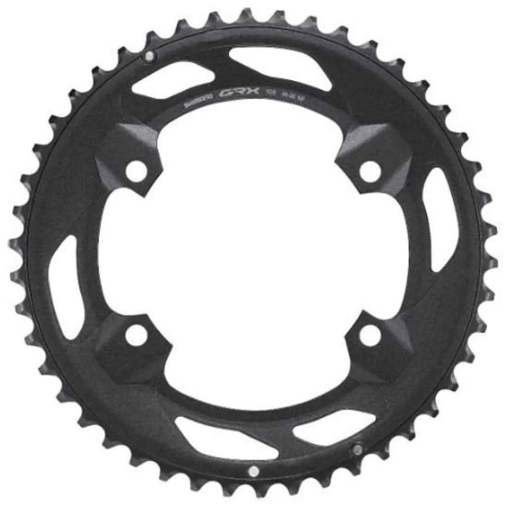 Shimano Fc-rx600-10s Para 46-30t Kettenblatt Silber 46t Produktbild 