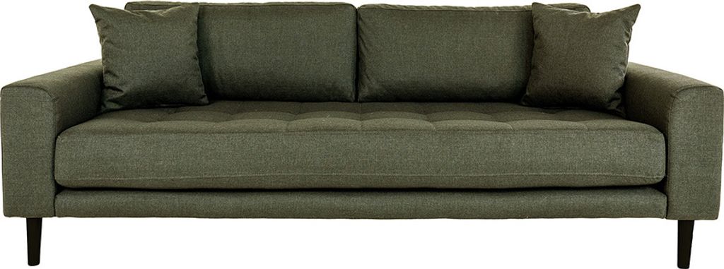House Collection 3-Sitzer Sofa Milo Olivgrün