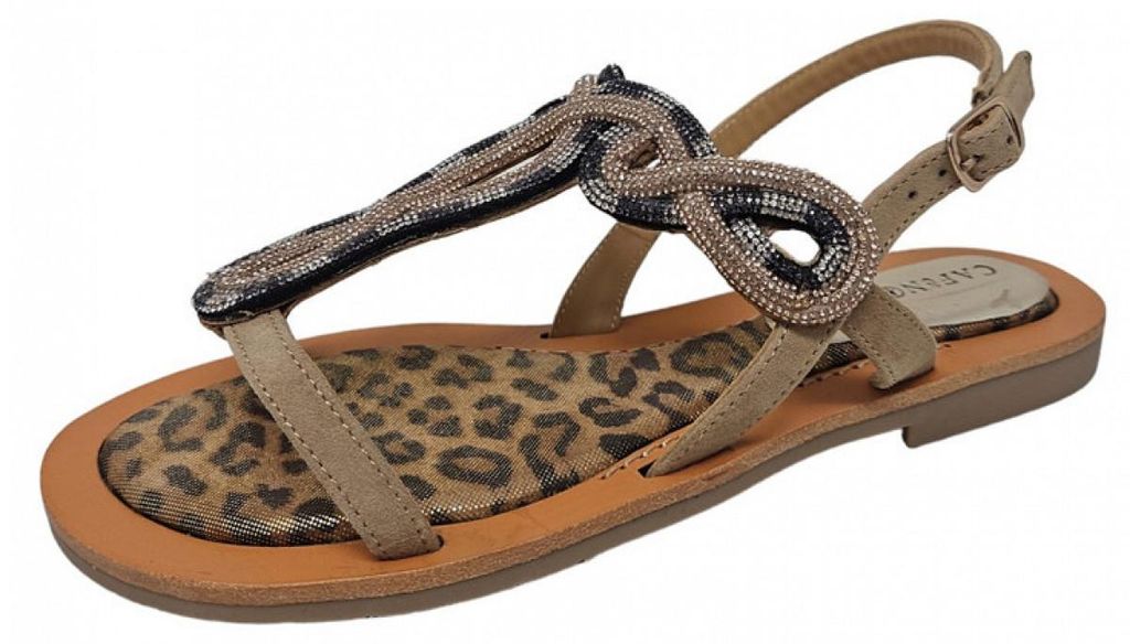 CAFeNOIR Sandalette Metallic