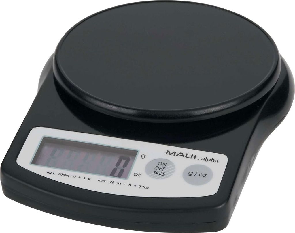 MAUL Briefwaage MAULalpha 2 kg Batterie schwarz