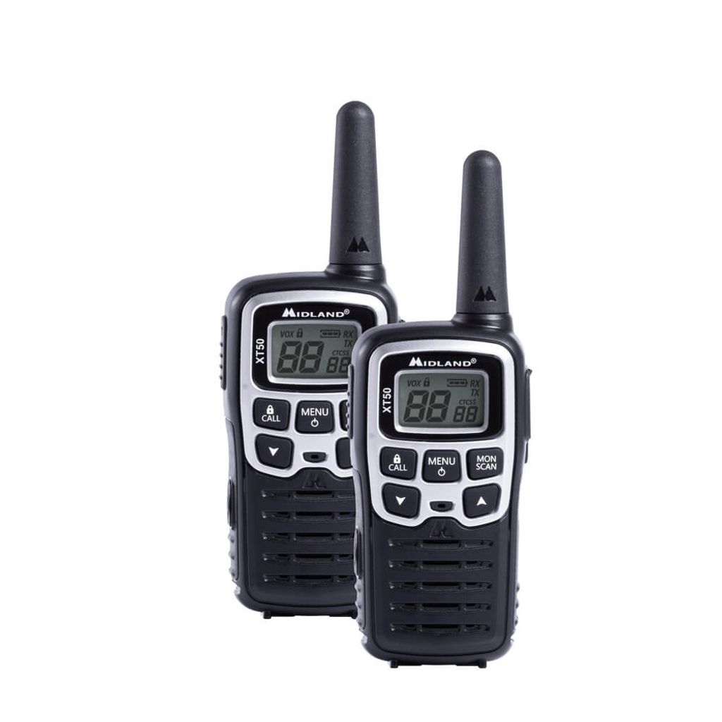 Midland XT50, 24 kan., 446.00625 - 446.0937 MHz, LCD, 93 g, Zdjęcie produktu 