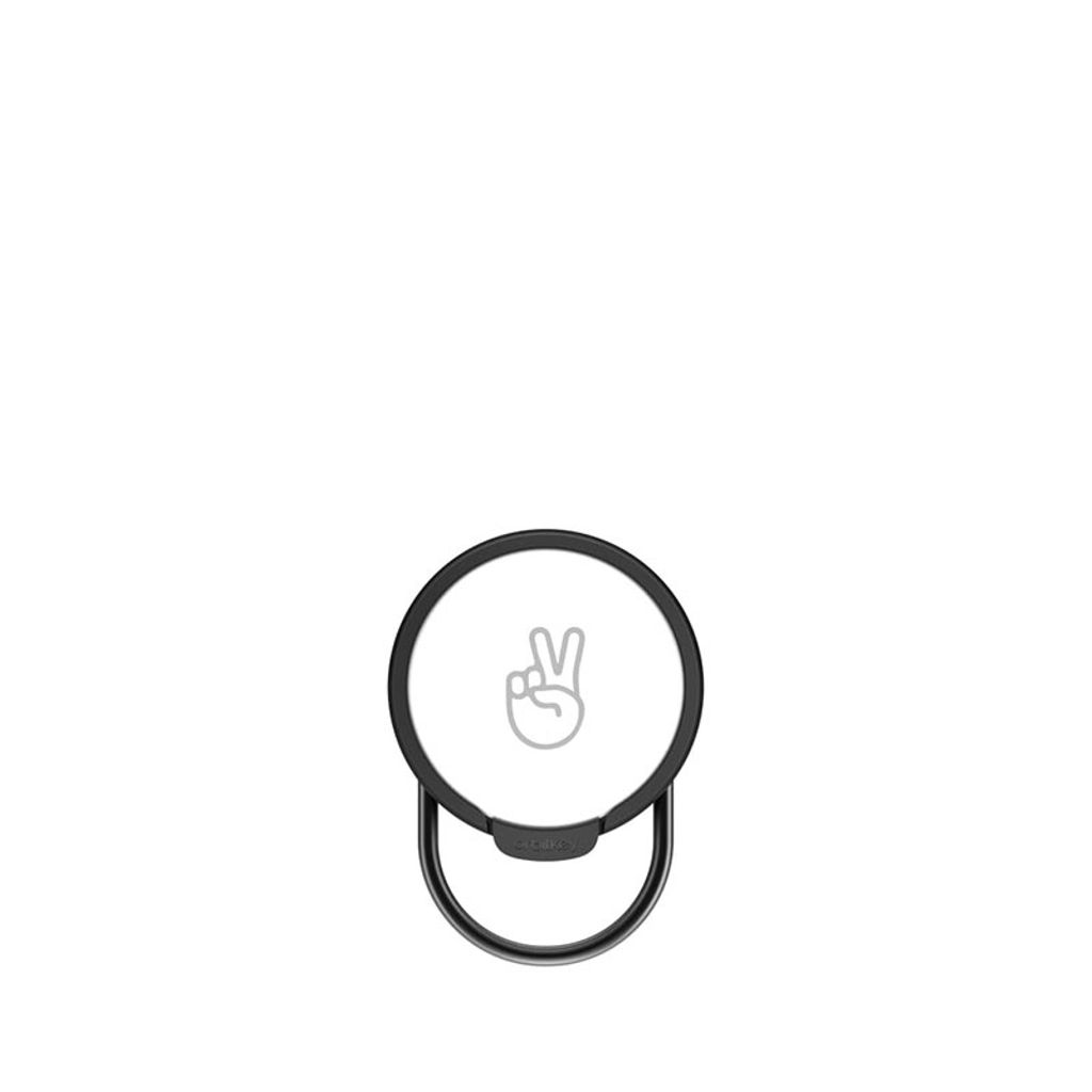 Orbitkey Slim Case for AirTag -pidike avainrenkaalla, musta
