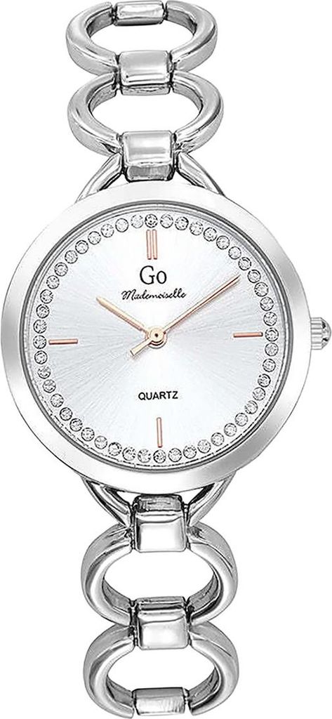 Girl Only Metall Damen Uhr Analog Quarzuhr Armband silber Mademoiselle D2UGO695424