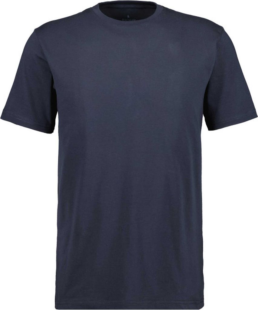 RAGMAN Herren T-Shirt Doppelpack Kurzarm Rundhals Regular Marine 8XL