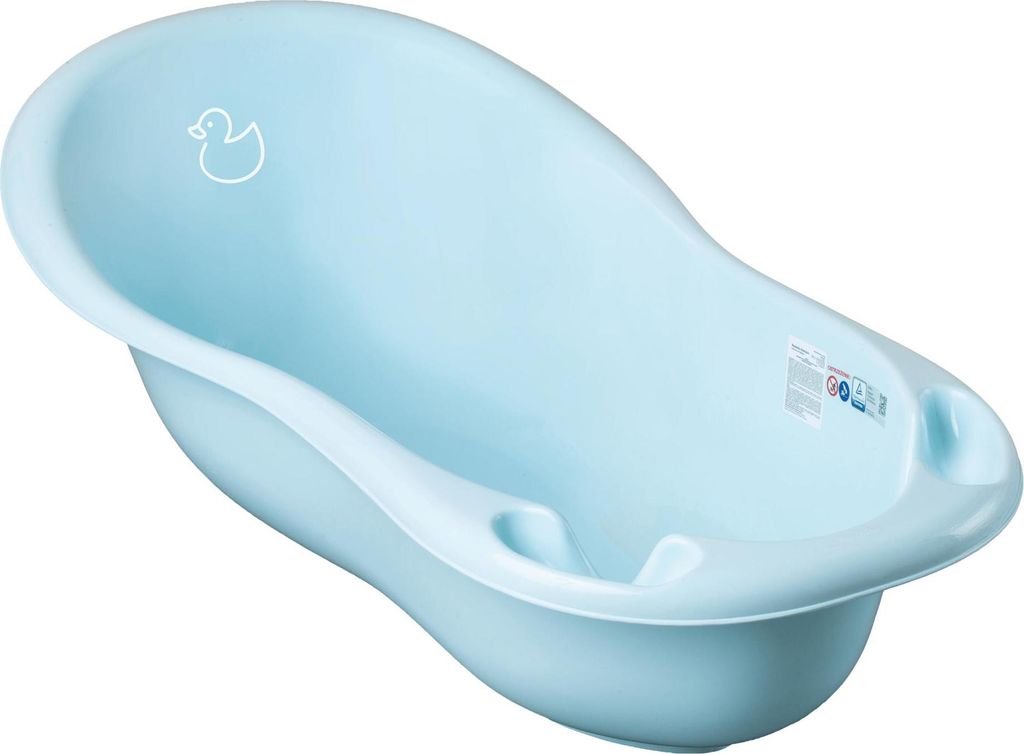 Baignoire anatomique 102 cm bleu canard Image du produit 