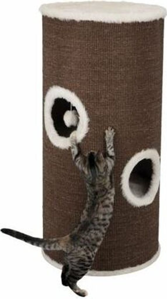 Cat Tower Vitus, 115 cm, braun/creme