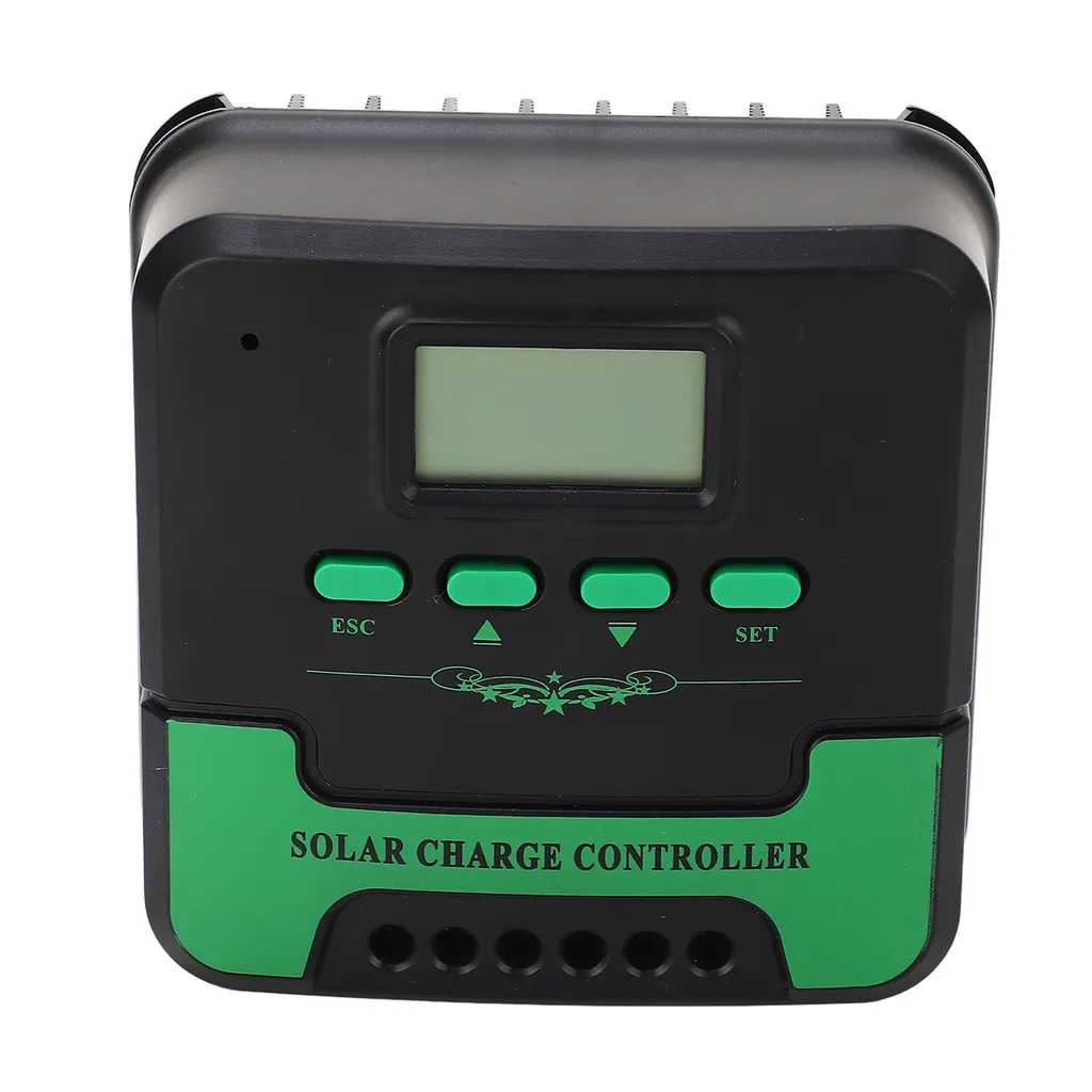 Contrôleur de charge solaire MPPT intelligent 12V/24V et écran digital