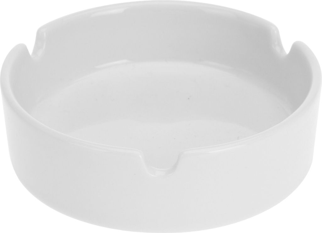 Aschenbecher Excellent Houseware, Porzellan, 10x3 cm, weiß Produktbild 