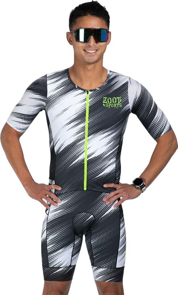 Zoot Ltd Aero Kurzarm-trisuit Grau S Herren Grau S