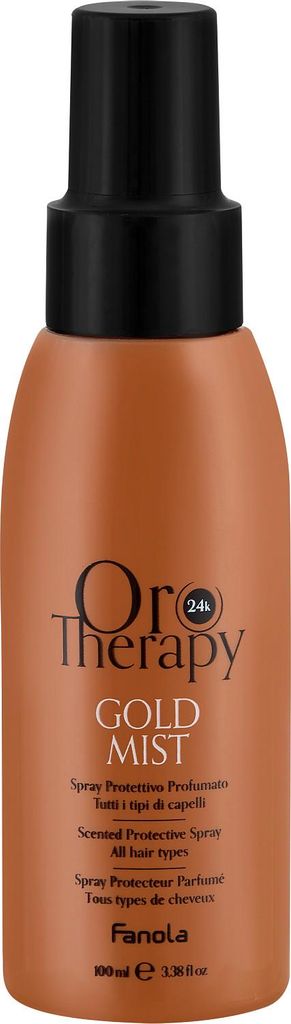 Fanola Oro Therapy Gold Mist Spray für Schutz und Glanz des Haares 100 ml