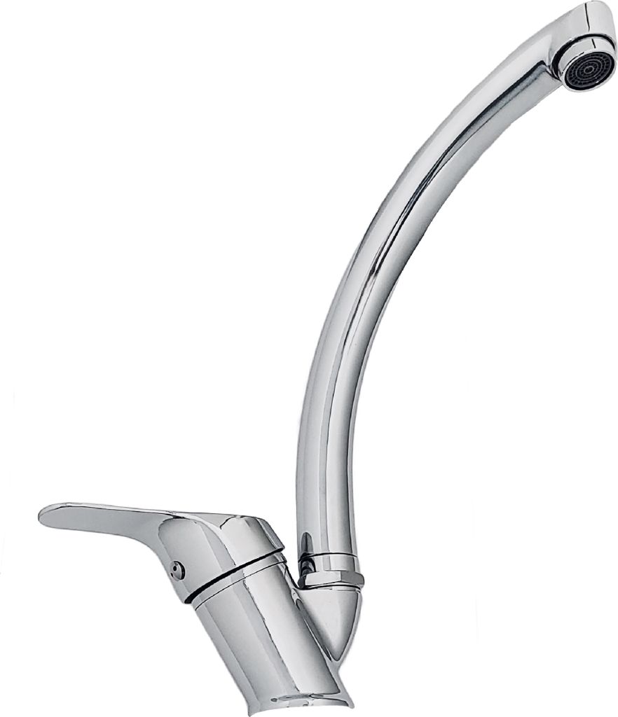 Keton Design Küchenarmatur aus Edelstahl Model Swan Produktbild 