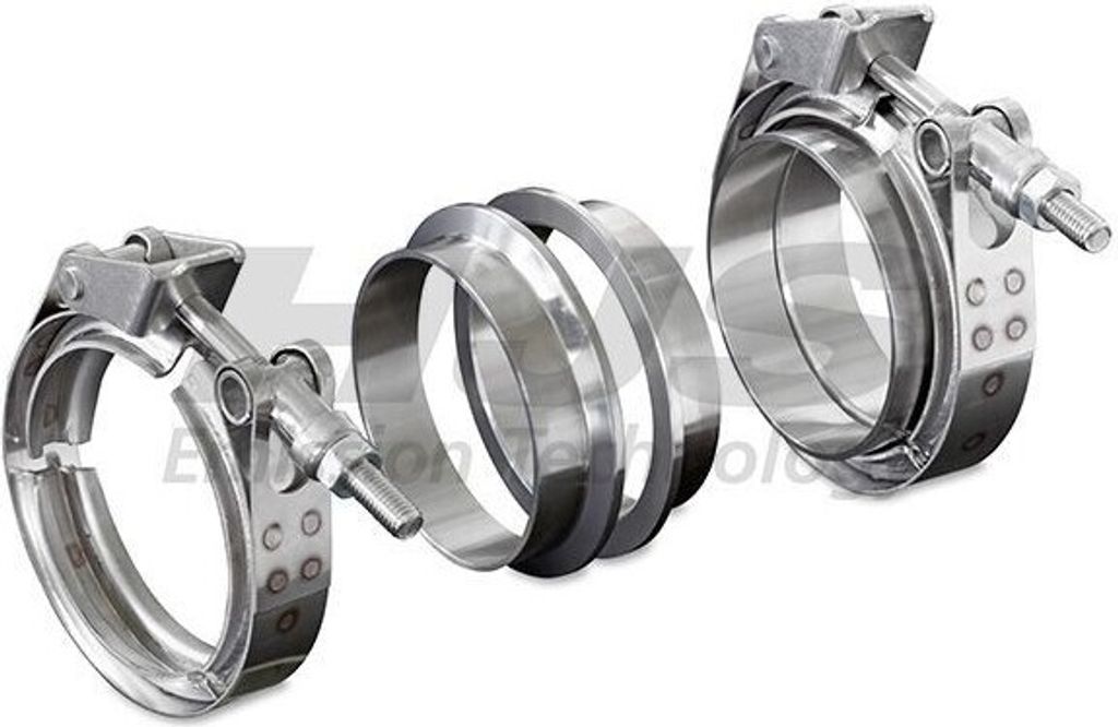HJS 90 60 5796 Auspuffschelle V-Band-Schelle Ø76mm
