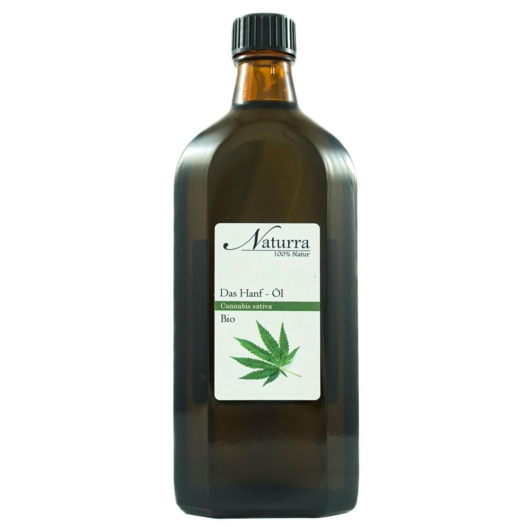 Bio Hanfsamenöl 250ml – kaltgepresst & unraffiniert im Glas – naturrein & Natur aus vegan – ideal für Hautpflege, Gesichtspflege, Naturkosm...