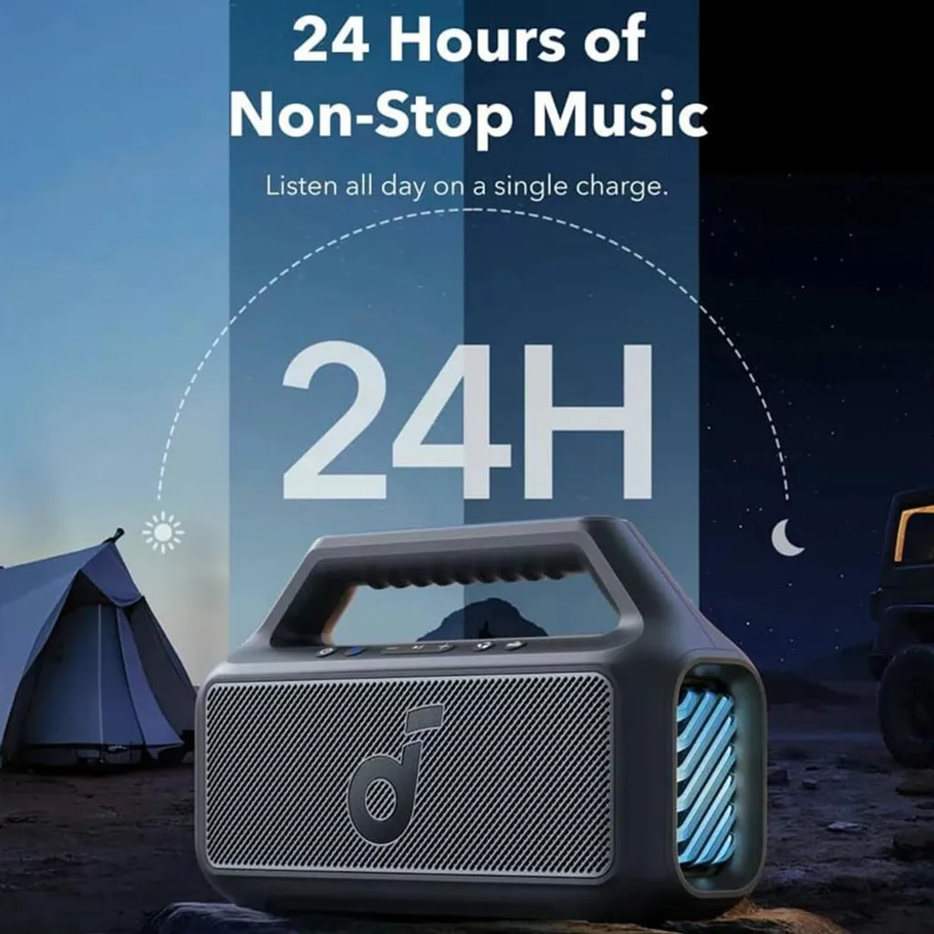 Soundcore Boom 2 Anker - Enceinte Bluetooth 60W 2.1 Canaux Noir Intense - 10