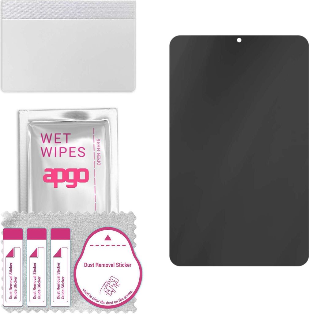 apgo Hybrid Privacy Schutzglas, Matt, kompatibel mit LG G Pad 5 10.1, Anti-Spy, toller Ersatz für Hartglas, kratzfester Displayschutzglas, Display...