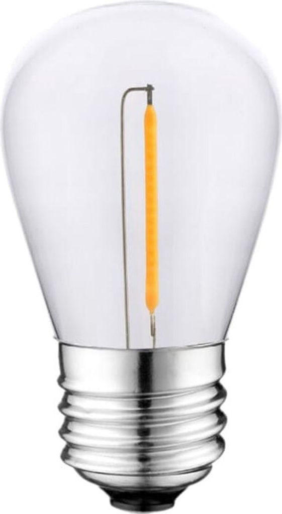 Lampadina a filamento LED 0,5W ST45 E27 2700K EKZF1043 Immagine del prodotto 